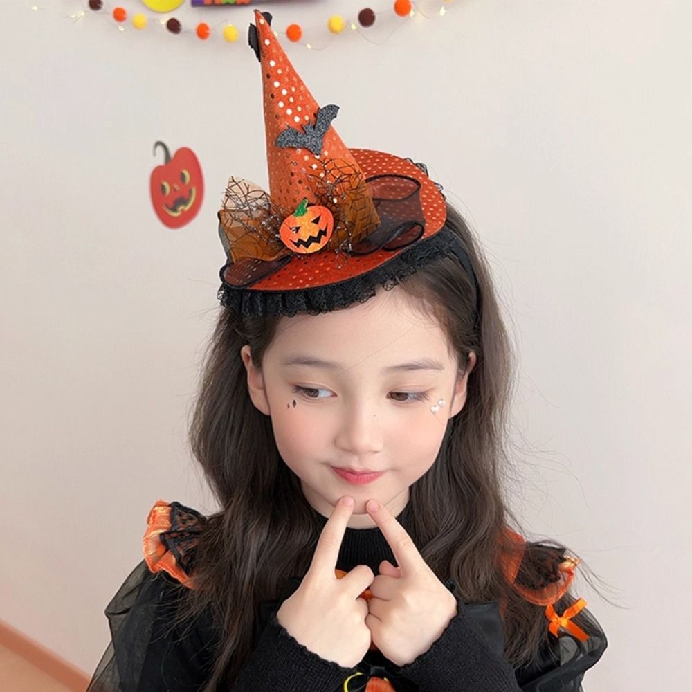 Party Hat Cone - Divertido Diadema de Halloween con diseño