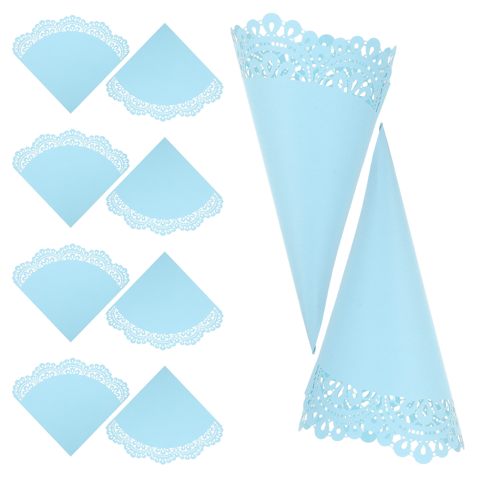 Papercraft Supply Confetti - 50 piezas de conos para confeti