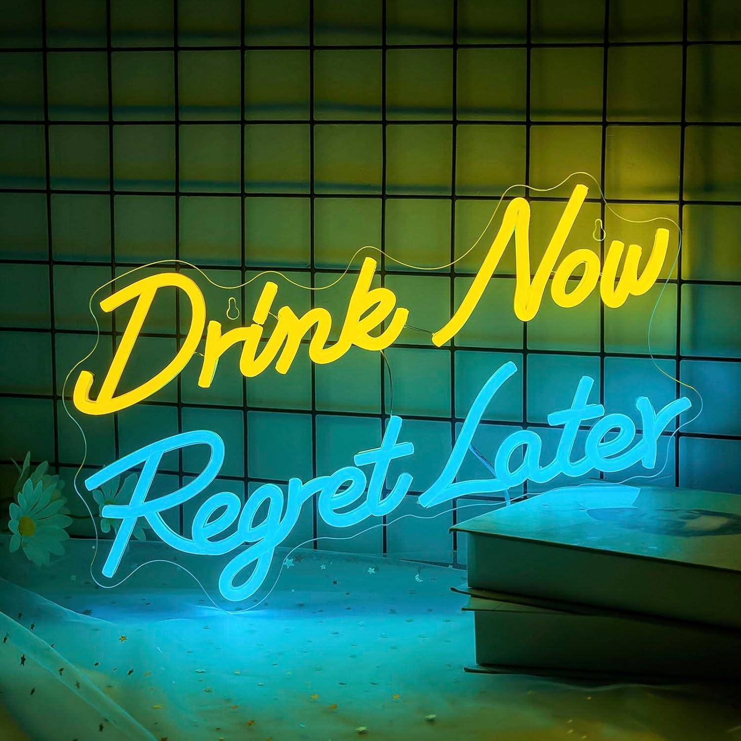 Neon Sign Party - Letrero de Neón de Cerveza, Bebe