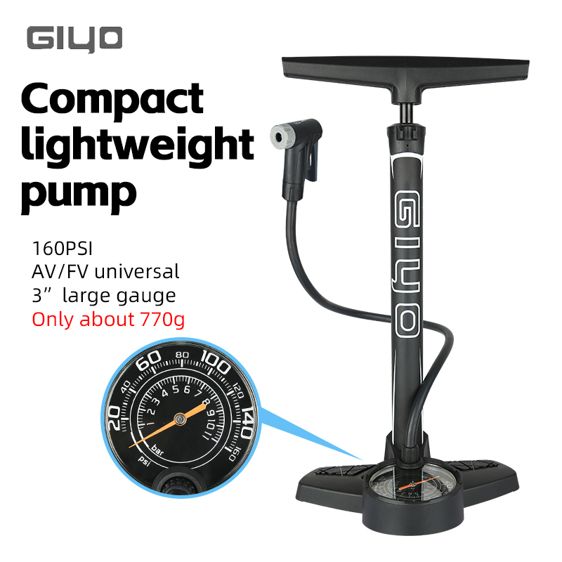 Balloon Pump Hand - GIYO 160PSI bomba de suelo de