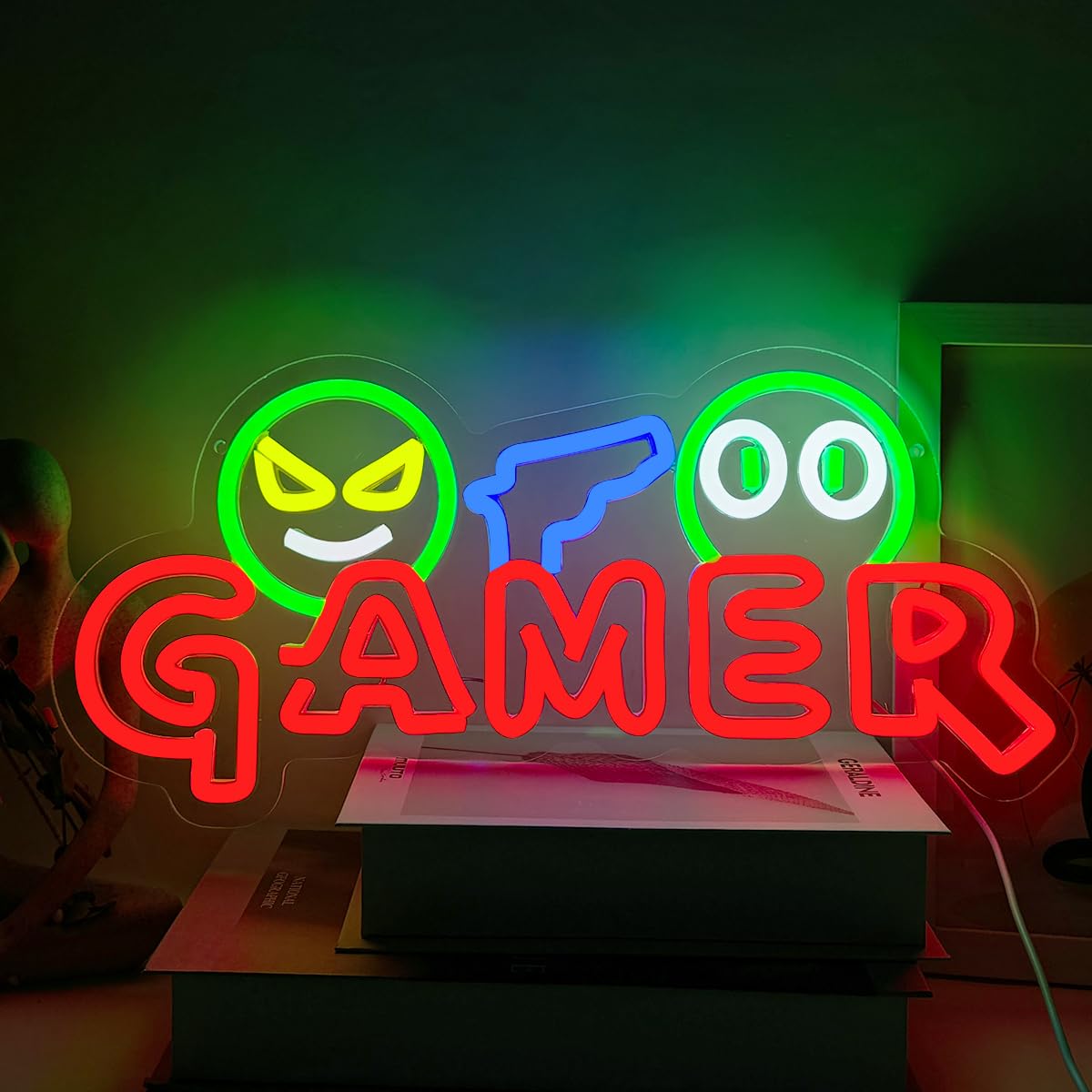 Letrero Luminoso LED de Neón p - Neon Sign Party reseña y precio