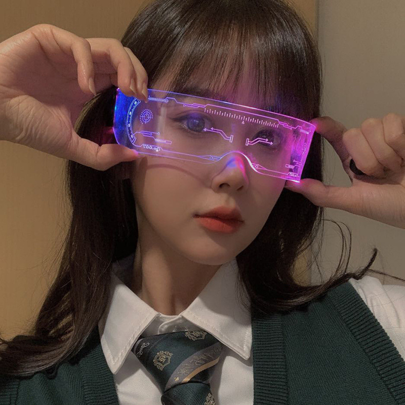 Gafas de sol LED luminosas y c - Neon Sign Party reseña y precio