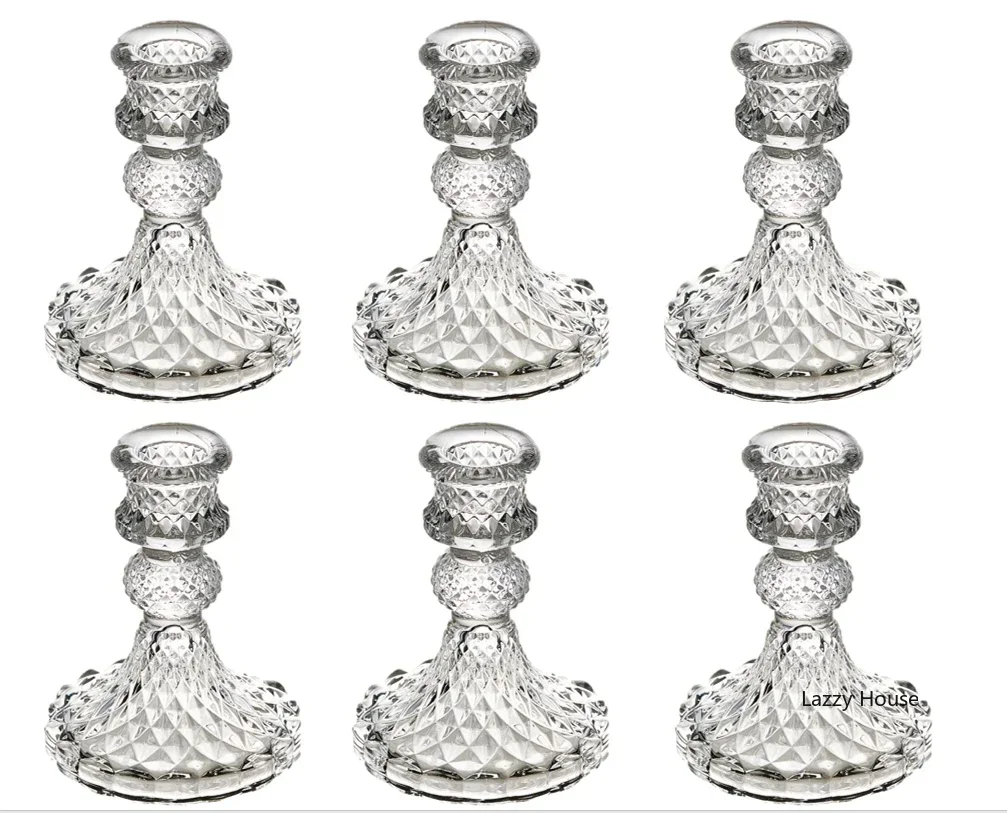 Candelabros de cristal de 6 pi - Centerpiece Stick reseña y precio