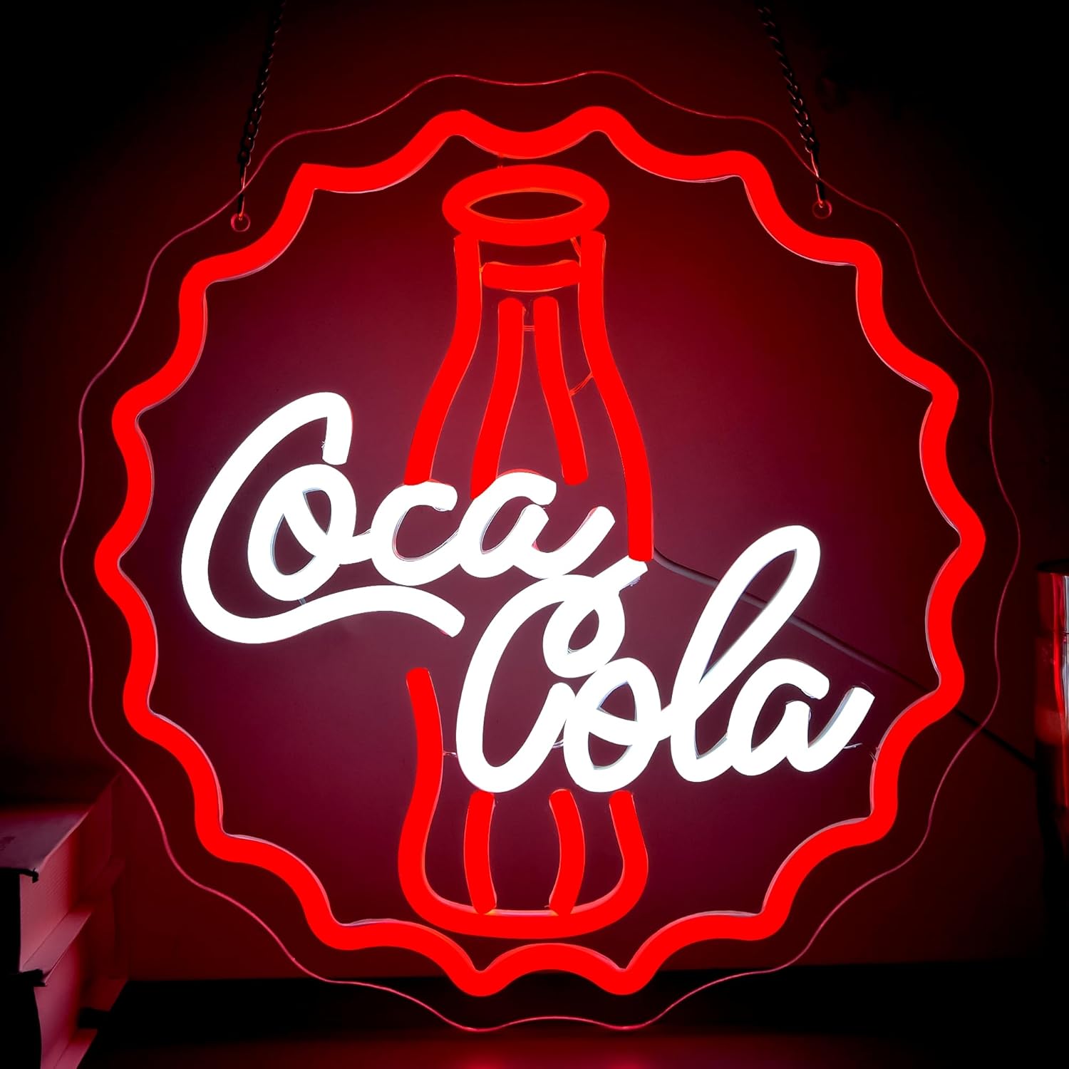 Letrero Luminoso de Neón con D - Neon Sign Party reseña y precio