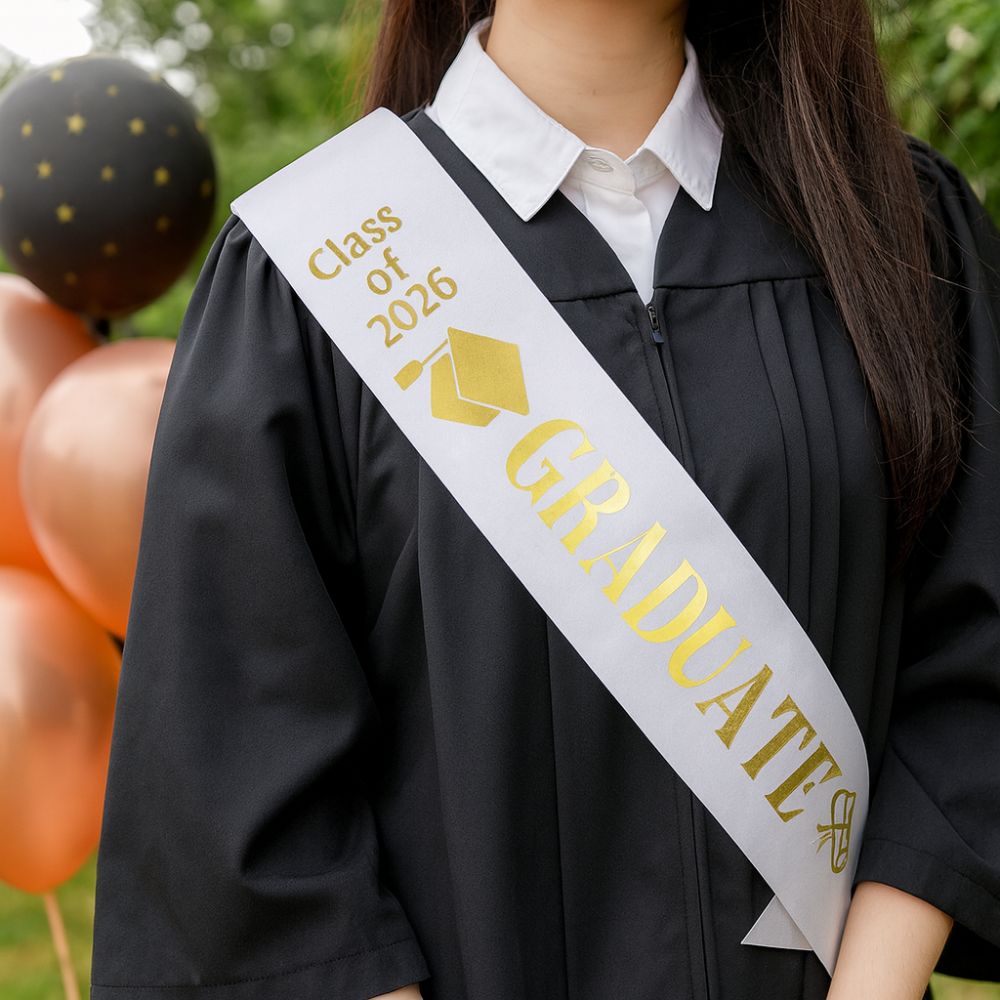 Lazos de Graduación Clase de 2 - Birthday Sash Glitter reseña y precio