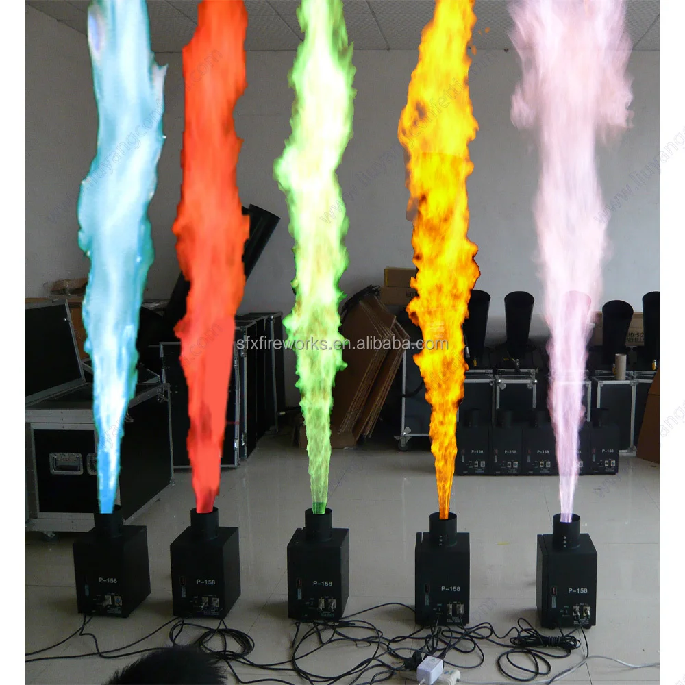 Máquina de fuego DMX de 200w c - Confetti Cannon Tube reseña y precio