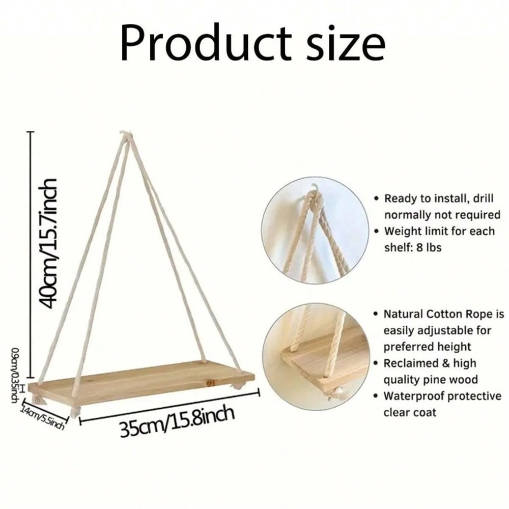 Estante Colgante de Madera, Es - Flower Wall Panel reseña y precio
