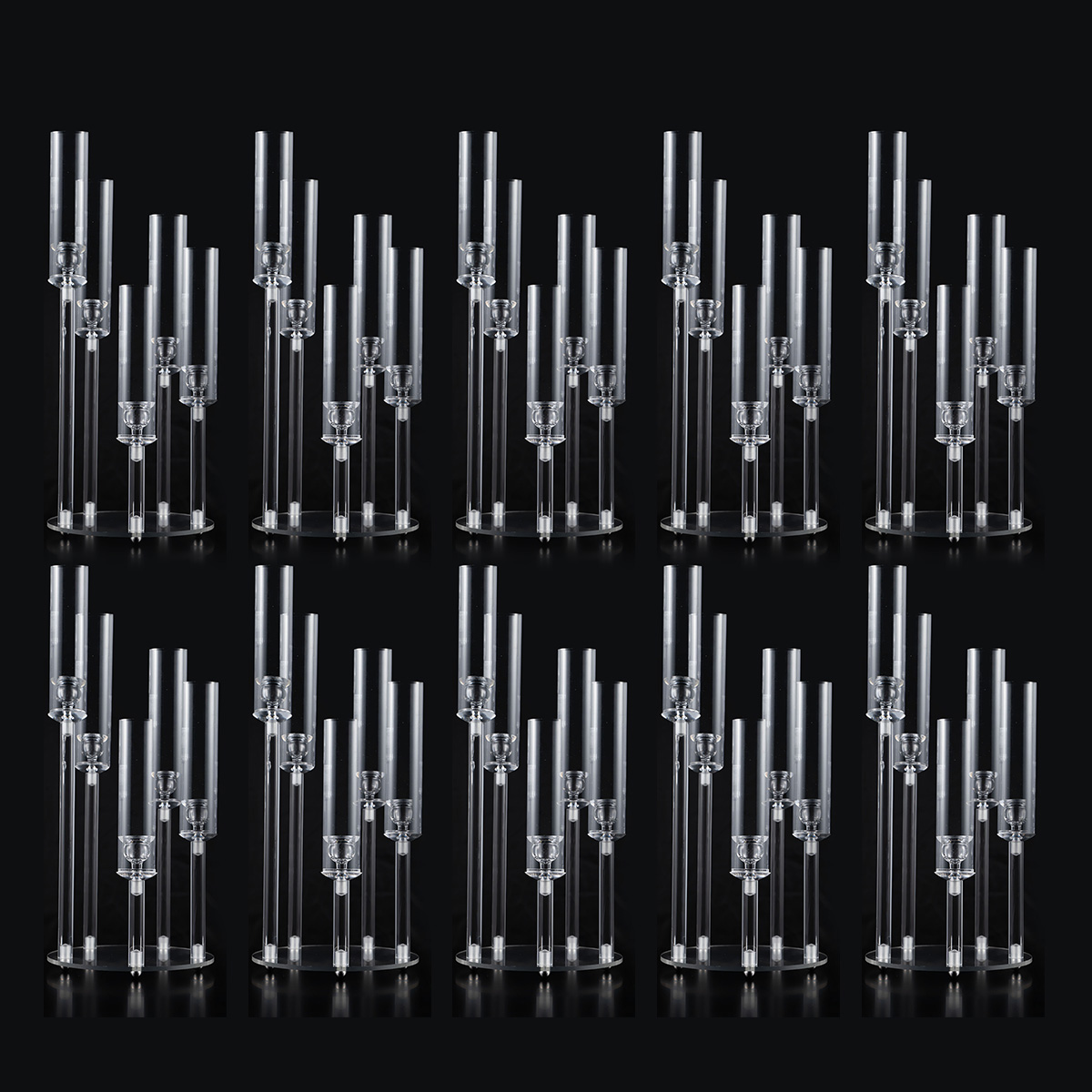 Candelabros Acrílicos Transpar - Centerpiece Stick reseña y precio