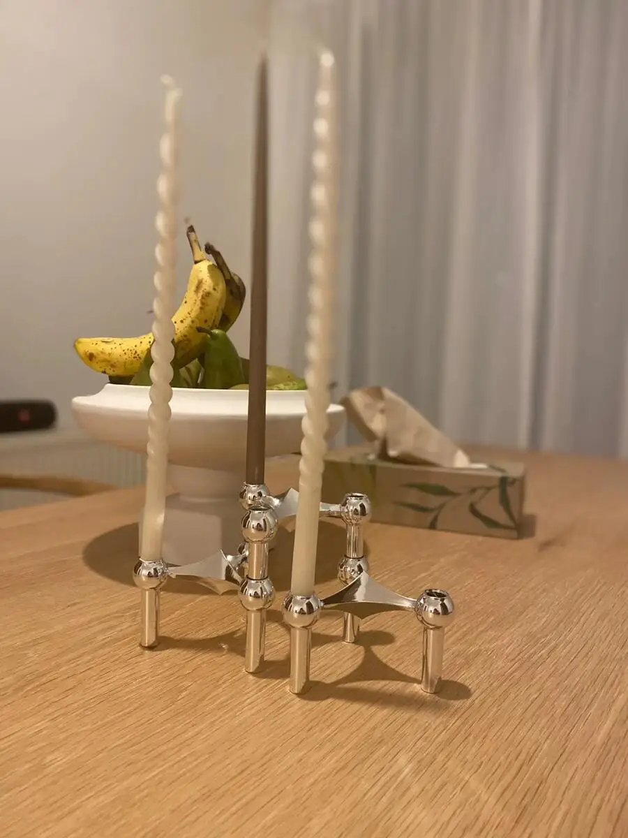 Candelabro de Metal con estruc - Centerpiece Stick reseña y precio